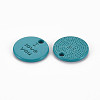 Spray Painted Alloy Charms for Valentine's Day LS-PALLOY-Q433-027A-RS-2