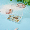 12Pcs 6 Styles Natural Shell Pendant Sets SHEL-CD0001-03-8