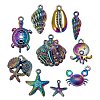 20Pcs 10 Style Alloy Pendants FIND-LS0001-22MC-2