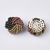 Glass Seed Beads Cabochons FIND-S321-04A-2