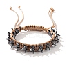 Alloy Beads Braided Bead Bracelets WG69B67-02-3