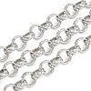 304 Stainless Steel Textured Rolo Chains CHS-C022-05P-1