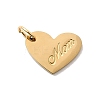 Mother's Day 304 Stainless Steel Pendants STAS-B102-09C-G-1