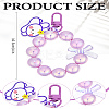 1Pc Acrylic Pendant Decorations HJEW-LP0002-11E-2