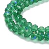 Electroplate Glass Beads Strands EGLA-A034-T4mm-L12-3