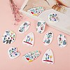 24Pcs 6 Style Acrylic Big Pendants KY-SZ0001-23-7