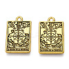 Rack Plating Alloy Pendants PALLOY-WH0103-04B-AG-1
