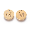 Ion Plating(IP) 304 Stainless Steel Charms STAS-I120-10M-G-1