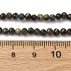 Natural Seraphinite Beads Strands G-RM2025-A42-3mm-5