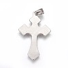 Non-Tarnish 304 Stainless Steel Big Pendants X-STAS-E449-34P-2