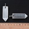 Natural Selenite Big Pendants G-M091-01F-3