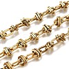 Ion Plating(IP) 304 Stainless Steel knot Link Chains CHS-S012-12G-1