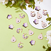 18Pcs 3 Styles Tarot Style Alloy Eanaml Pendants FIND-DC0006-60-4