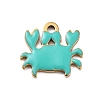 Ion Plating(IP) 201 Stainless Steel Charms STAS-A101-01A-04G-1