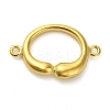 304 Stainless Steel Oval Ring Connector Charms STAS-D195-03G-02-1