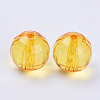 Transparent Acrylic Beads TACR-Q254-8mm-V24-2