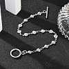 Tarnish Resistant 304 Stainless Steel Link Chain Bracelets BJEW-P237-30P-4