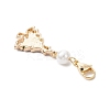 10Pcs Christmas Tree Alloy Enamel Pendant Decorations HJEW-JM03817-5