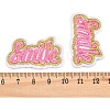 Polyester Computerized Embroidery Cloth Iron on Sew on Patches PATC-L001-07-3