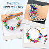 100Pcs Glass European Beads GLAA-SP0001-87-6