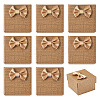 Square Cardboard Paper Ring Gift Storage Boxes CON-TAC0001-17E-3
