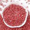 Transparent Inside Colours Glass Seed Beads SEED-A032-04J-2