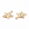 PVD Vacuum Plating 304 Stainless Steel Charms STAS-P279-47G-2
