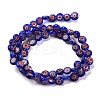 Handmade Millefiori Lampwork Beads Strands LAMP-G164-11A-2