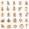 50Pcs 25 Styles Christmas Theme Alloy Enamel Pendants ENAM-YW0006-24-1