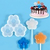 Flower Shape Food Grade Silicone Lollipop Molds DIY-D069-16-1