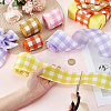 5Rolls 5 Colors Linen Ribbon OCOR-PH0006-73-3