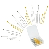 450Pcs 9 Styles Brass Ball Head Pins KK-YW0004-21-1
