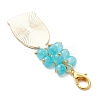 2Pcs Alloy Enamel Pendant Decorations HJEW-JM03287-5