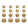 Brass Spacer Beads KK-PJ0001-12G-10