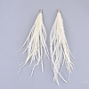 Ostrich Feather Tassel Big Pendant Decorations FIND-S302-08F-2