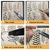 Wood Shaving Boards DIY-WH0548-002-3