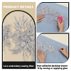 4Pcs 2 Colors Lace Embroidery Sewing Fiber DIY-FG0008-45B-3