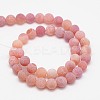 Natural Weathered Agate Beads Strands X-G-G589-8mm-05-2