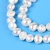 Natural Cultured Freshwater Pearl Beads Strands PEAR-T006-18B-4