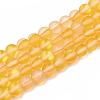 Synthetic Moonstone Beads Strands G-R375-6mm-A07-1