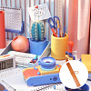 2Pcs 2 Colors Imitation Leather Drumstick Storage Bag Protective Bag AJEW-OC0005-12-6