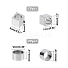 304 Stainless Steel Spacer Beads STAS-UN0008-33P-3