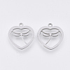 Non-Tarnish 201 Stainless Steel Pendants STAS-T044-133P-1