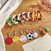 Silicone Beads Pendant Decoration KEYC-SW00016-04-5
