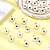 32Pcs 4 Styles Rack Plating Alloy Charms ENAM-YW0005-57-5