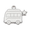 304 Stainless Steel Pendants SA-CBAE30B-03C-P-1