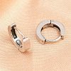316 Surgical Stainless Hoop Earrings EJEW-C160-13AS-5