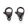 304 Stainless Steel Lobster Claw Clasps STAS-T065-17mm-34B-1