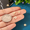 Real 14K Gold Plated Brass Connector Charms KK-TAC0017-04G-01-5