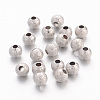 Brass Textured Beads X-EC247-1